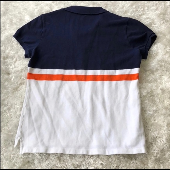 Ralph Lauren Sport Girls Youth L Colorblock Polo - Picture 2 of 8